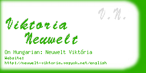 viktoria neuwelt business card