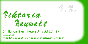 viktoria neuwelt business card